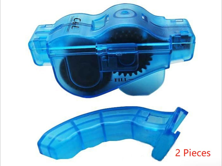 Bicycle maintenance chain cleaner tool for cleaning and maintaining bike chains