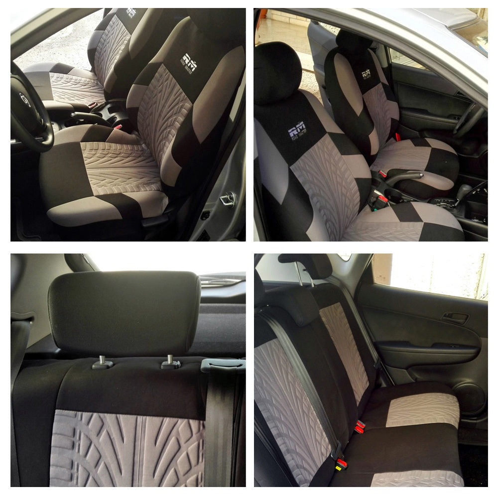 General Motors seat cover shown in a close-up product image
