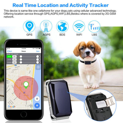 GPS tracker device by My Store shown on a plain background