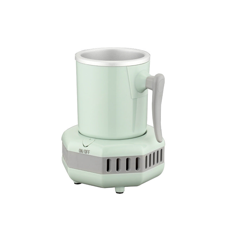 Dual-use mini ice cooling cup for office, dormitory, and kitchen use, quick-cooling design
