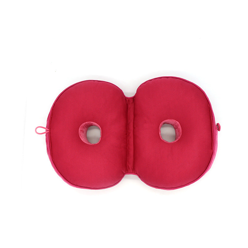 Multifunctional plush beautiful hip cushion in a soft, decorative design