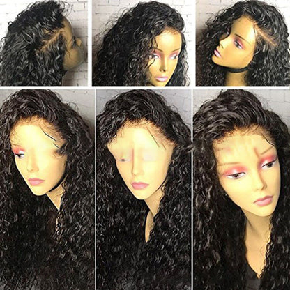 Medium length wig by My Store shown in a natural style.