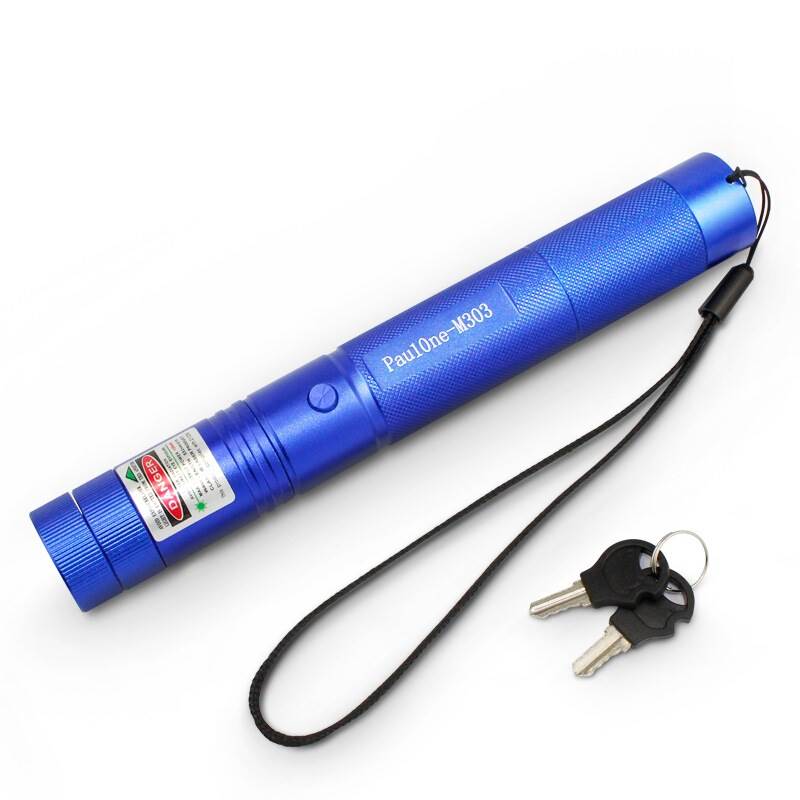 Green light laser flashlight with compact black housing, My Store brand
