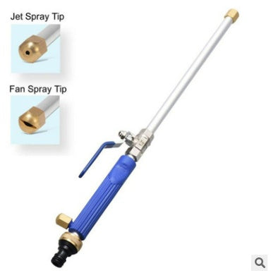 Adjustable high-pressure car wash water gun nozzle for vehicle cleaning, featuring a handheld spray design