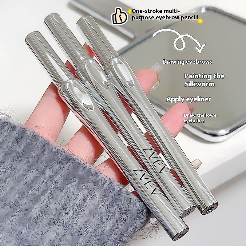 Women's non-decolorizing lower eyelashes eyeliner by My Store, black cosmetic pencil for precise lower lash definition