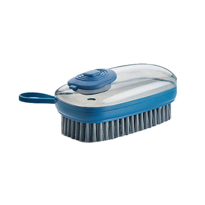 Multifunctional automatic liquid cleaning brush, soft shoe brush for washing shoes and clothes, household laundry brush