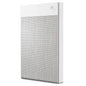 Seagate 1TB Ultra Touch USB-C External HDD - White (Renewed)