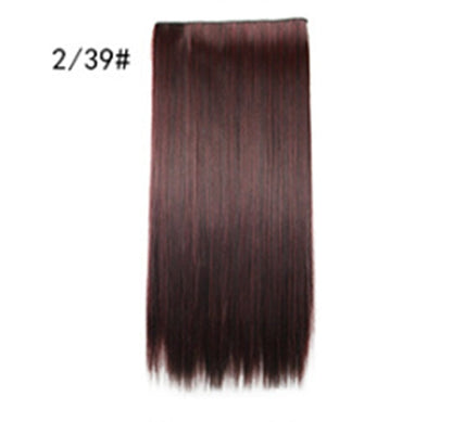 Invisible halo hair extension by My Store, showing the lightweight weft and clear halo wire for seamless volume.