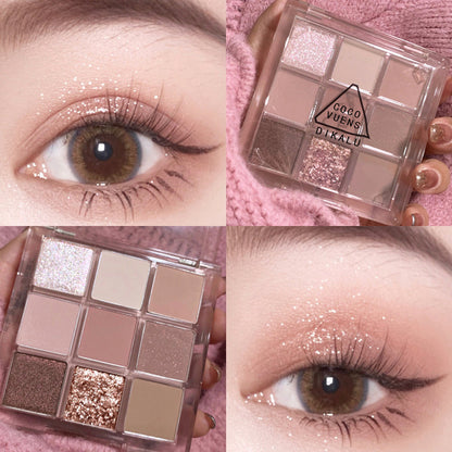 DIKALU Sunset Spectrum Eyeshadow Palette