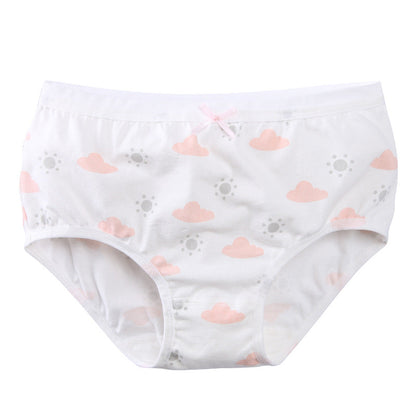Children's women's triangle cotton boxer underwear in a simple, comfortable design