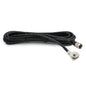 15 Ft Antenna Cable with Removable Mini 3/8 NMO Bulkhead Mount - BACKUPMYFILESNOW.COM®