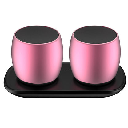 Creative Bluetooth speaker shown in compact design with visible controls