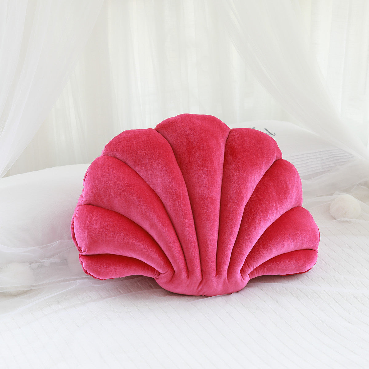 Simulation shell pillow cushion doll nap pillow in soft seashell design, My Store brand