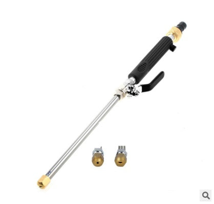 High pressure adjustable car wash water gun nozzle in a handheld design