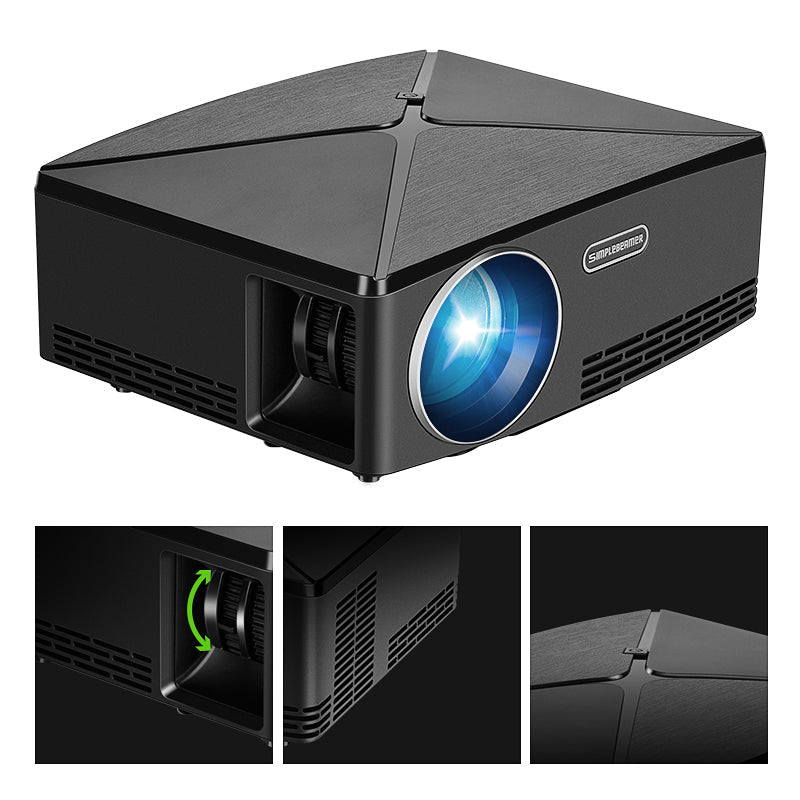 Home desktop projector by My Store in compact design for projecting movies and presentations