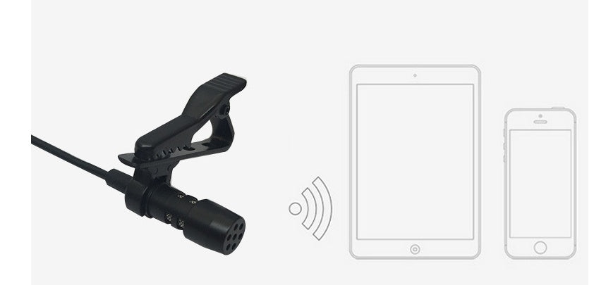 Lavalier microphone by My Store shown in a compact clip-on design