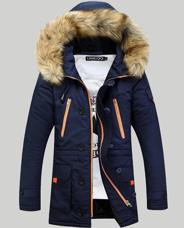 Padded winter clothing in a warm, insulated design
