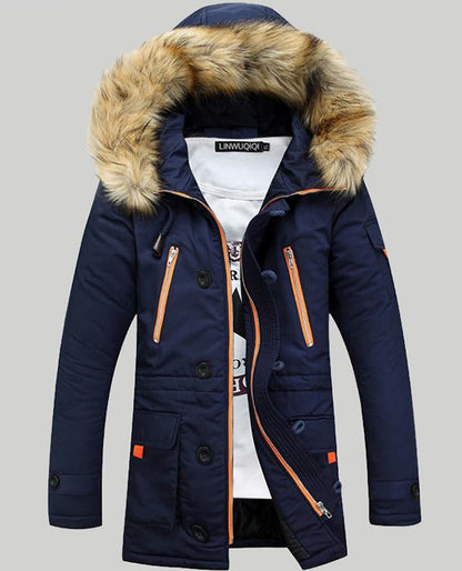 Padded winter clothing in a warm, insulated design