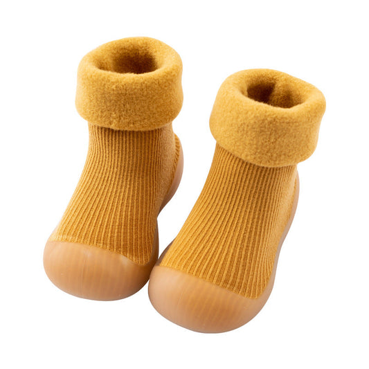 Autumn and winter baby toddler shoes by My Store, soft warm design for little feet