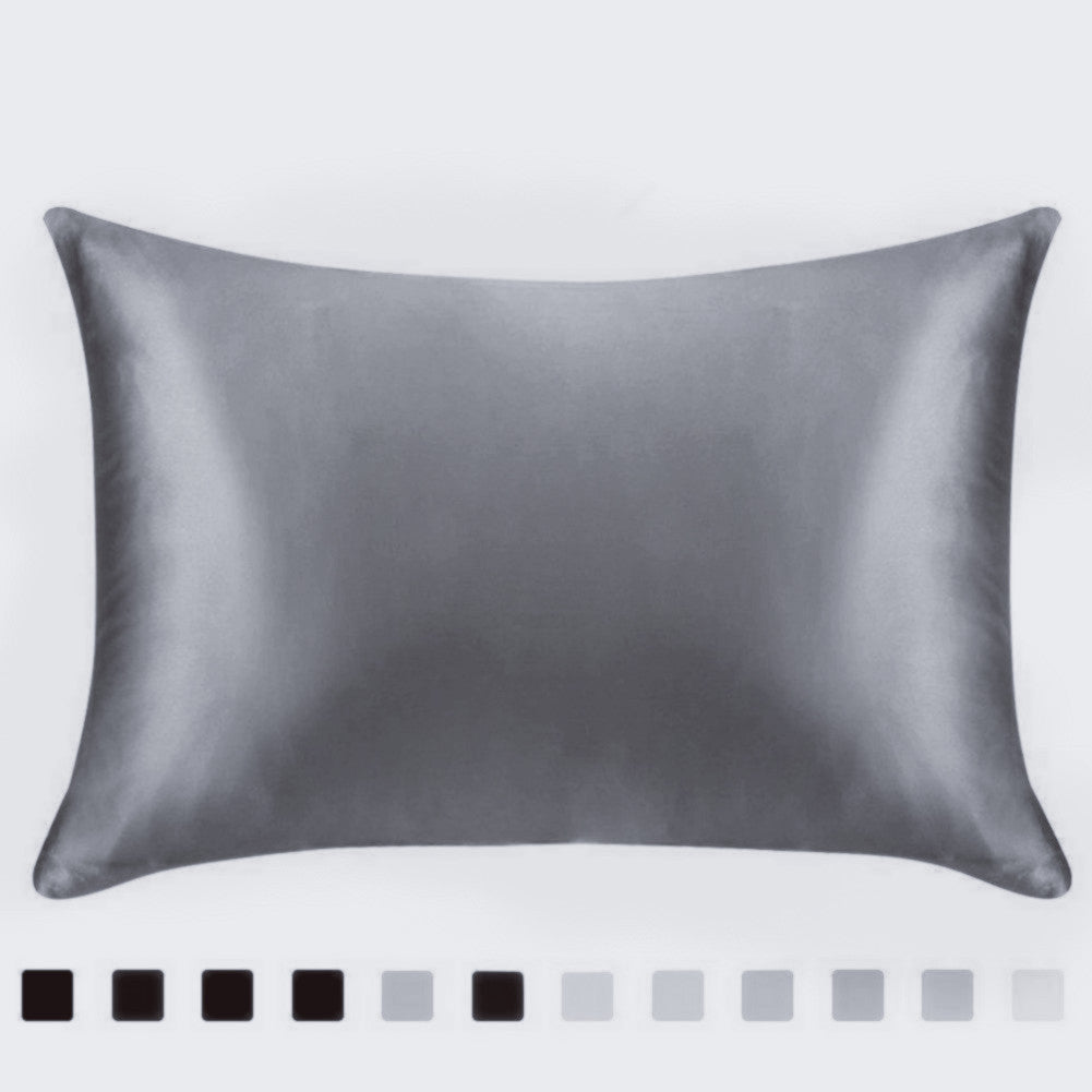 Solid color satin simulation silk single pillowcase in ice silk fabric, My Store brand