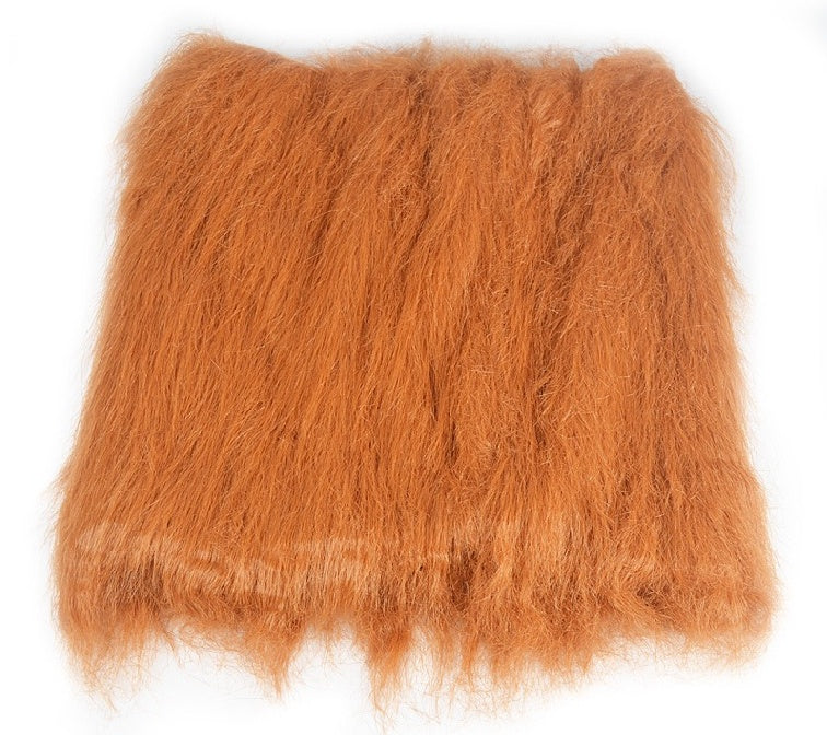 Lion mane wig for large dogs, fluffy golden faux fur costume accessory