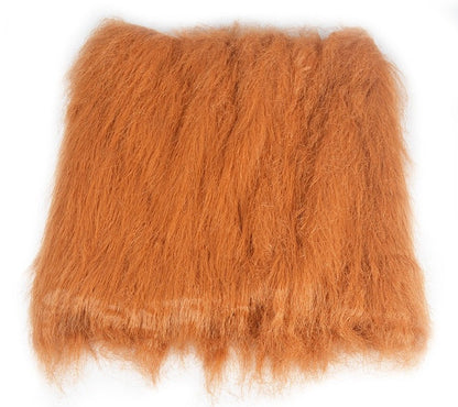 Lion mane wig for large dogs, fluffy golden faux fur costume accessory