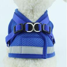 Dog harness and leash set in a durable, adjustable design for comfortable walks