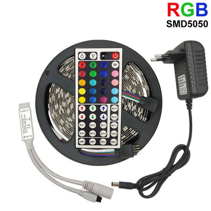 RGB 5050 LED strip light with colorful flexible lighting
