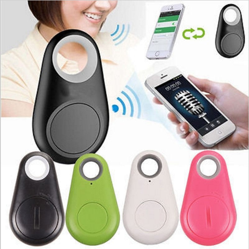 Water drop Bluetooth-compatible anti-lost object finder tracker in compact teardrop design