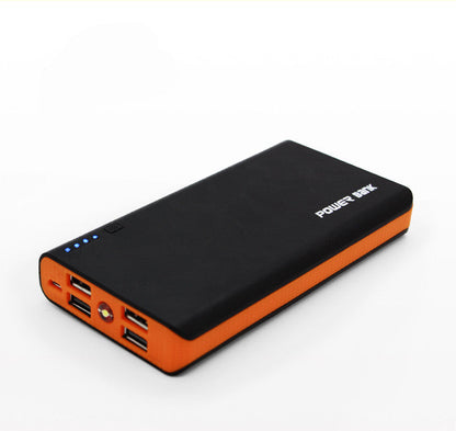 Mobile power battery charging treasure shell case, protective portable charger cover in a compact design