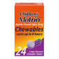 Children's Motrin Chewable Tablets, Fever Reducer & Pain Reliever, Grape Flavor, 100mg, 24 Count