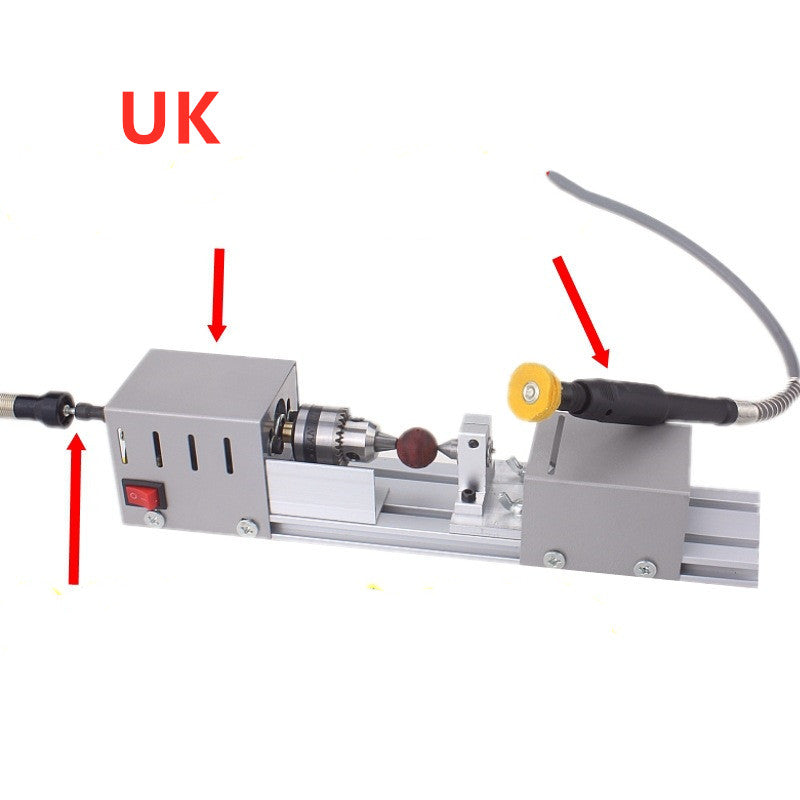Mini woodworking lathe by My Store for turning and shaping wood pieces