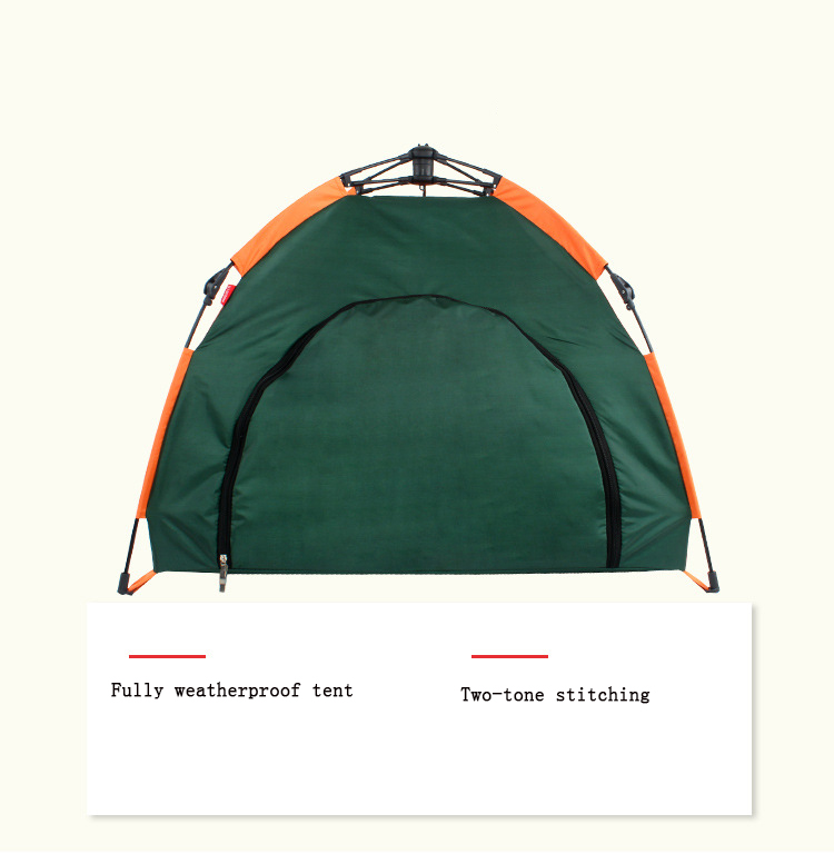 Outdoor pet tent by My Store, portable shelter for dogs and cats in a neutral fabric design