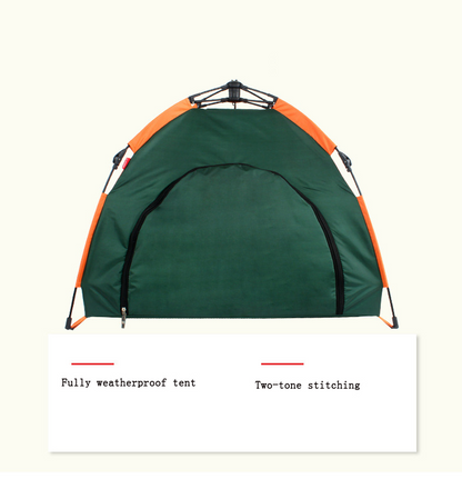 Outdoor pet tent by My Store, portable shelter for dogs and cats in a neutral fabric design