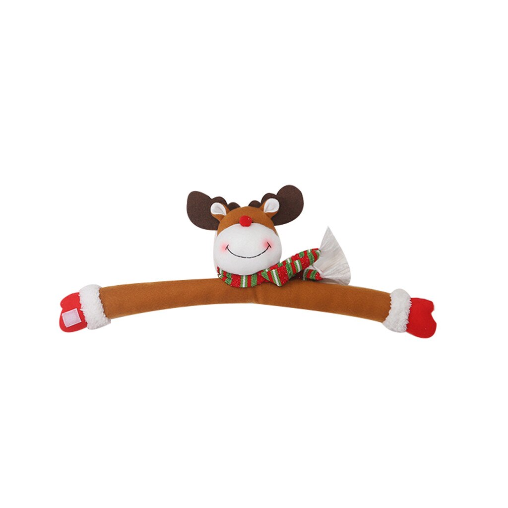 Creative cartoon Christmas decorations in colorful festive designs
