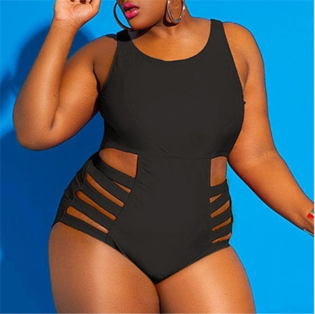 Women's plus size swimsuit by My Store, designed for a comfortable fit
