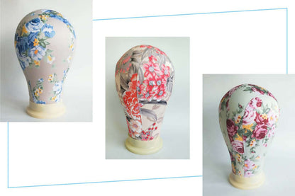 Canvas head mold for finishing wig shape by My Store