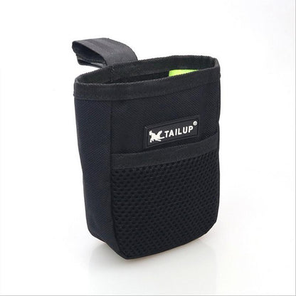 Training dog snack bags for carrying treats during pet walks and obedience training