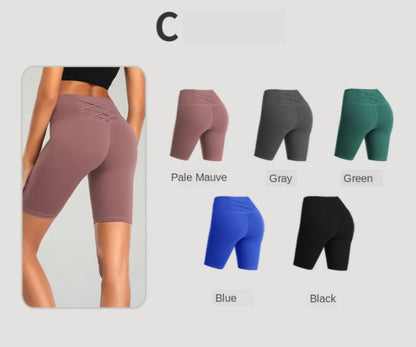 Women's fitness shorts by My Store in a comfortable athletic design