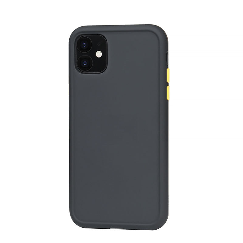 Frosted silicone phone case by My Store, featuring a smooth matte finish for smartphone protection