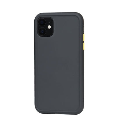 Frosted silicone phone case by My Store, featuring a smooth matte finish for smartphone protection