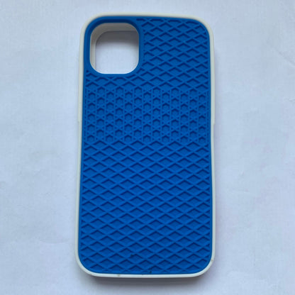 Waffle sole silicone phone case in textured rubber design by My Store