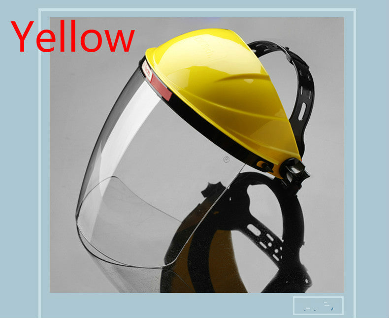 Heat-proof oil fume mask with protective face covering for kitchen cooking and high-temperature frying