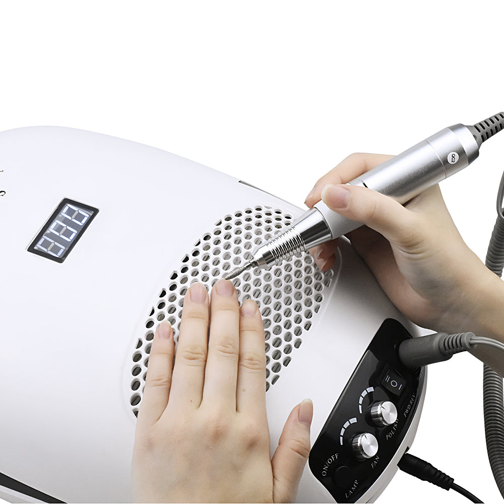 Multifunctional nail lamp by My Store for curing gel polish, shown with compact LED design