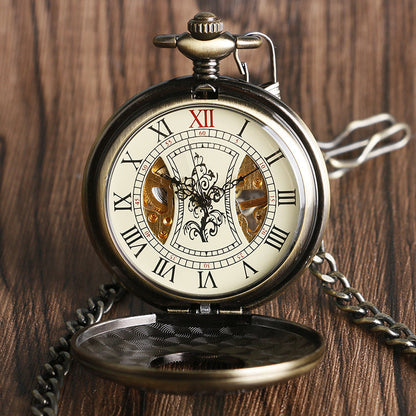 Manual mechanical pocket watch by My Store with visible classic dial and winding crown
