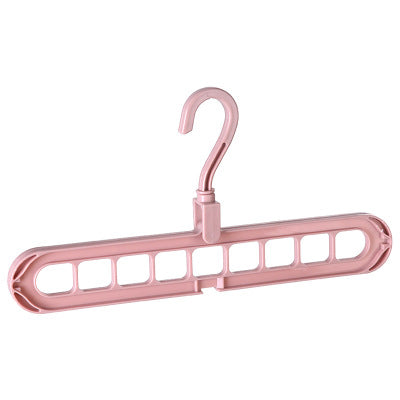 9-hole clothes hanger organizer, space-saving hanger design for neatly arranging garments, My Store brand