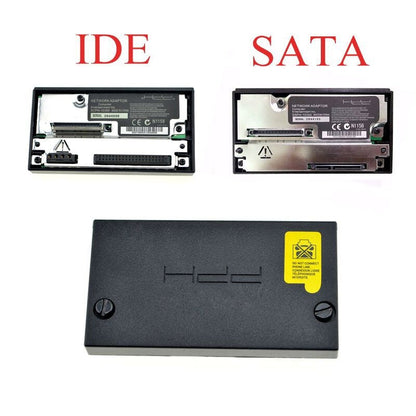 PS2 SATA interface network card adapter with SATA port and network connection components