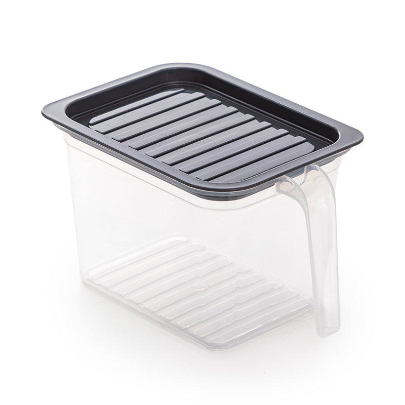 Household refrigerator crisper drawer by My Store, clear plastic storage bin for fresh produce