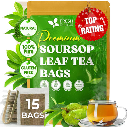 Premium Soursop Leaves Tea Bags