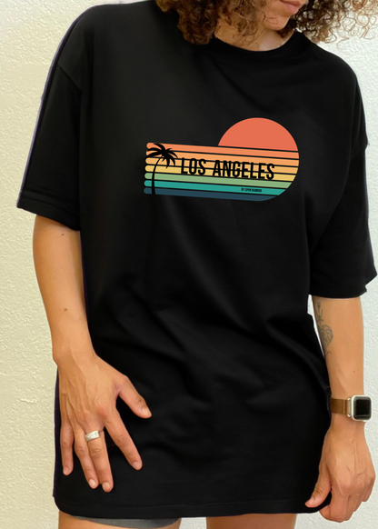 Mens printed T-shirt by Spun Bamboo featuring a graphic design, made from bamboo viscose and organic cotton fabric.